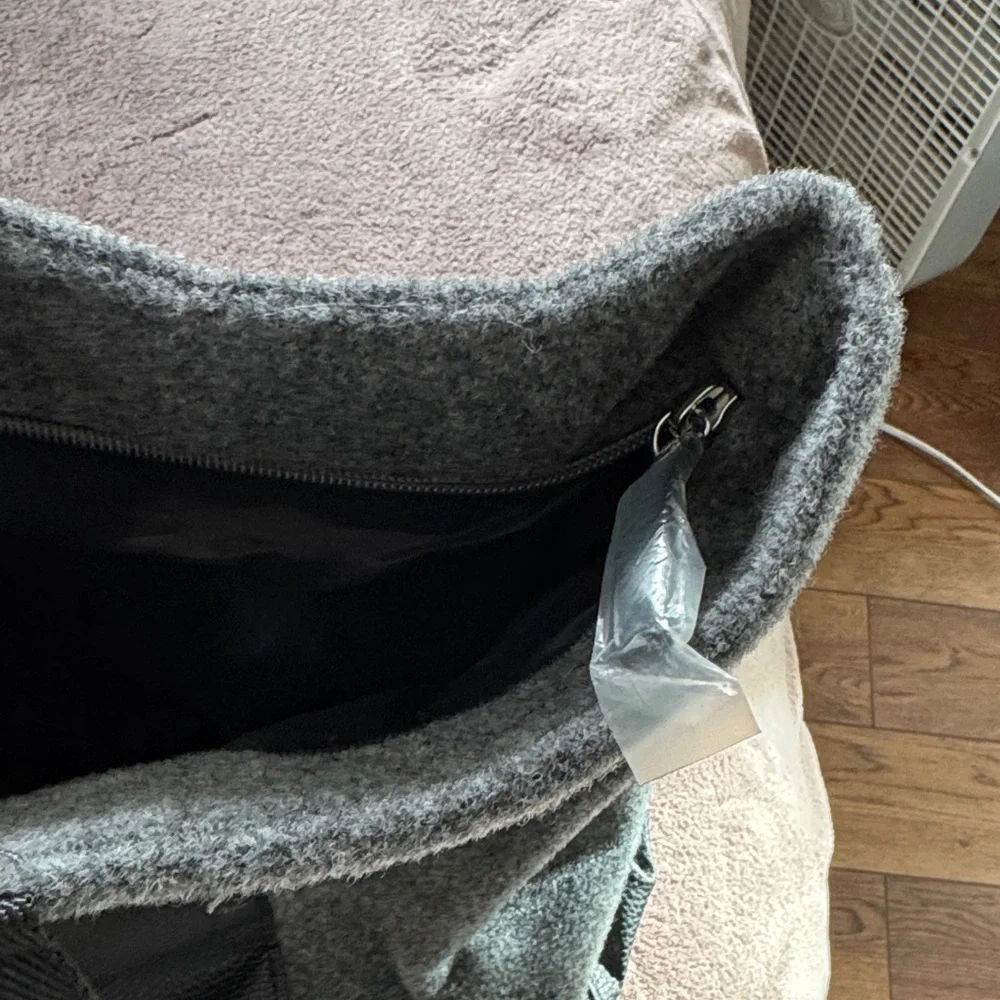 DSW Gray and Black Men's Duffel Bag
